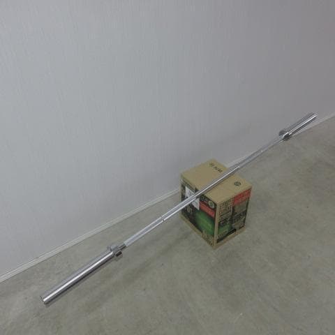 ド*ん様 オークション★耐荷重250kg 180cm 50mm オリンピックバー