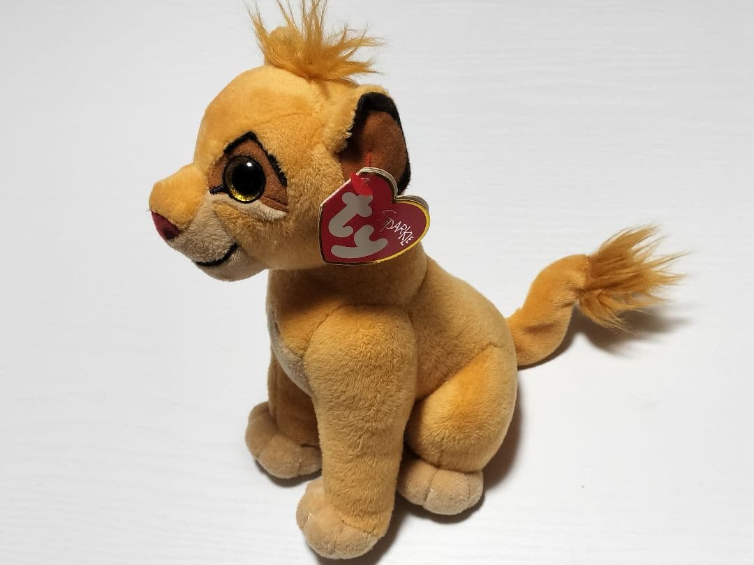 希少　ty ライオンキング　シンバ　ぬいぐるみ　ディズニー　レア