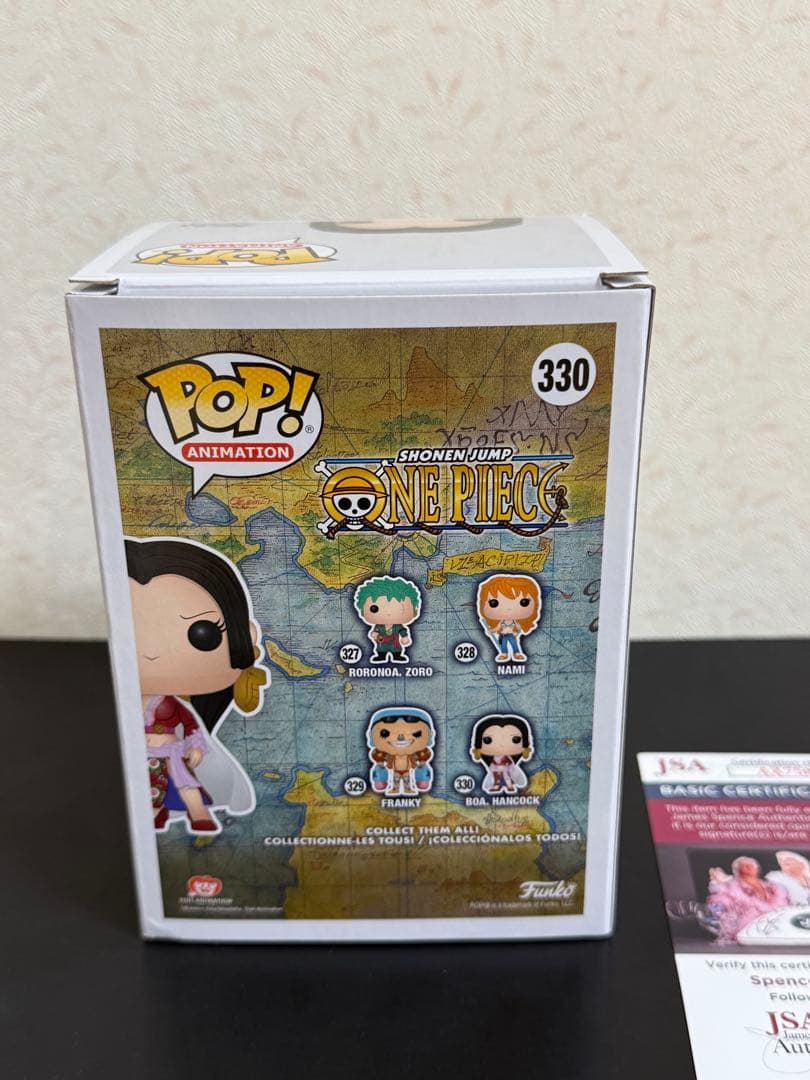 三石琴乃　直筆サイン入りfunko pop ハンコック