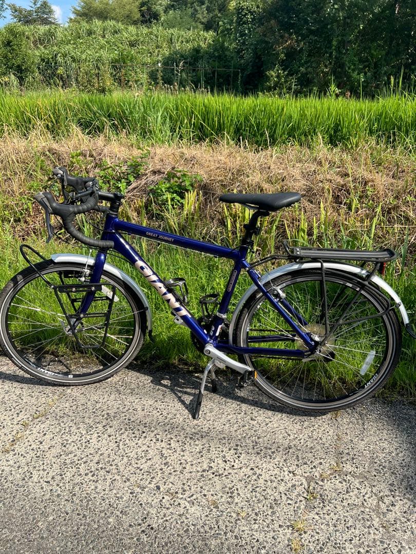 名古屋手渡し希望GIANT グレートジャーニーミッドナイトブルー通勤通学旅