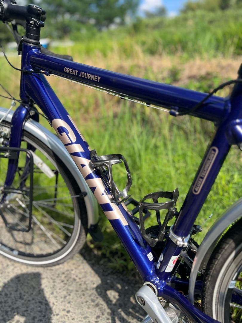 名古屋手渡し希望GIANT グレートジャーニーミッドナイトブルー通勤通学旅