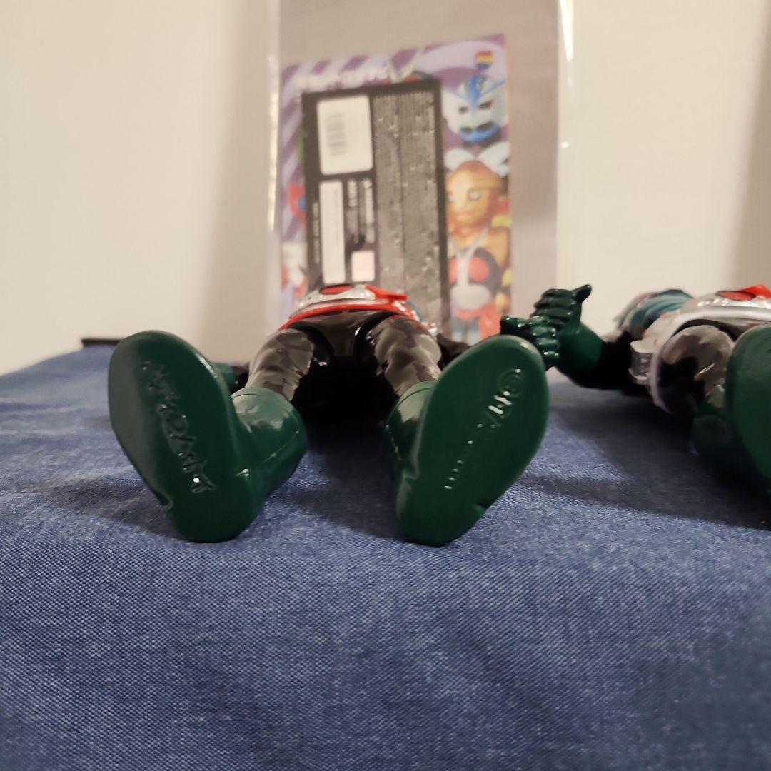 東映レトロソフビコレクション　シン·仮面ライダー　シン·仮面ライダー第２号　2体