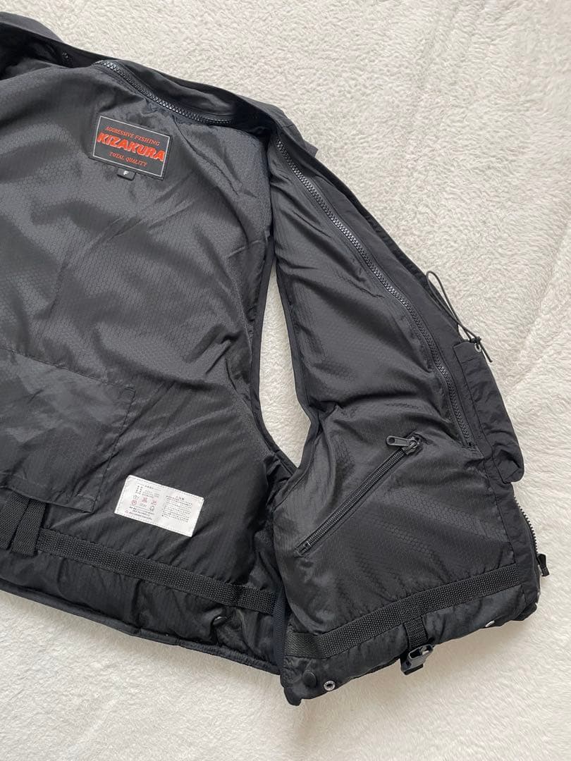 Kizakura KzGTR フィッシングベスト フリーサイズ