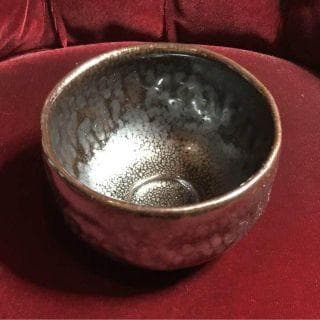 骨董 天目茶碗風 茶道具