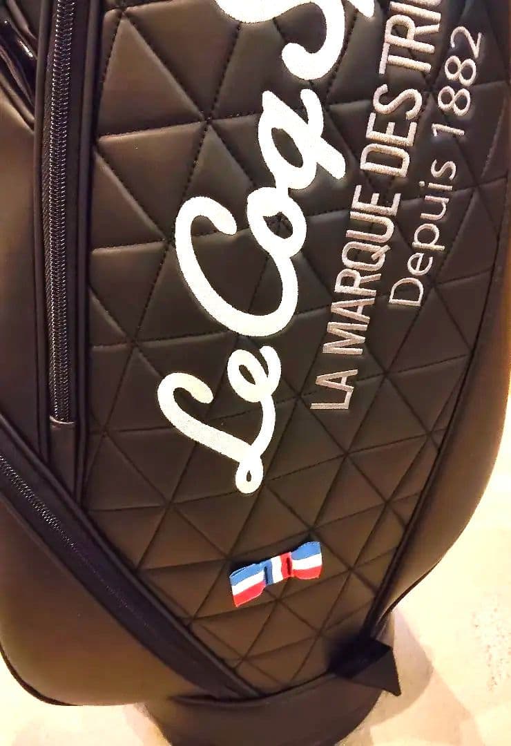 Le Coq Sportif ゴルフバッグ ブラック