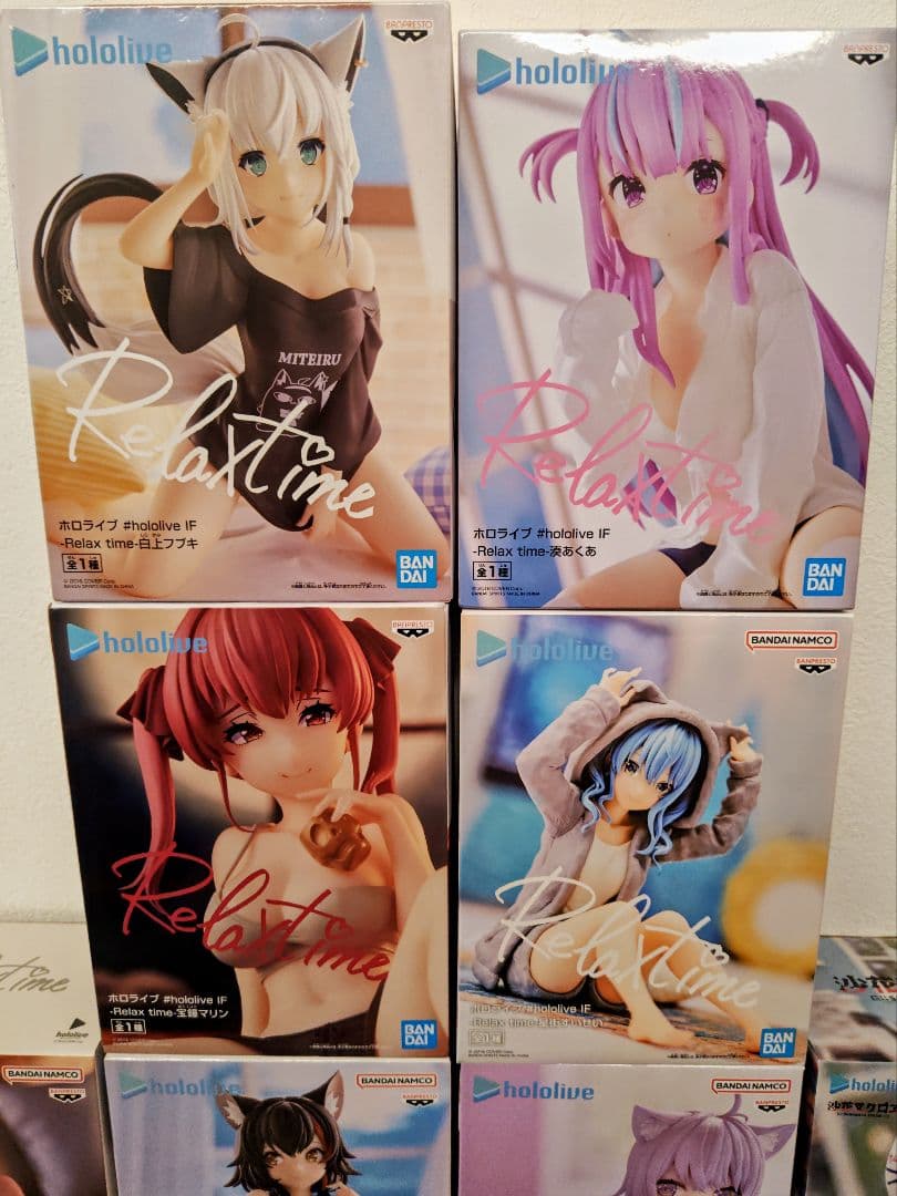 （新品未開封）ホロライブ Relax timeフィギュア ⑲体コンプリートセット