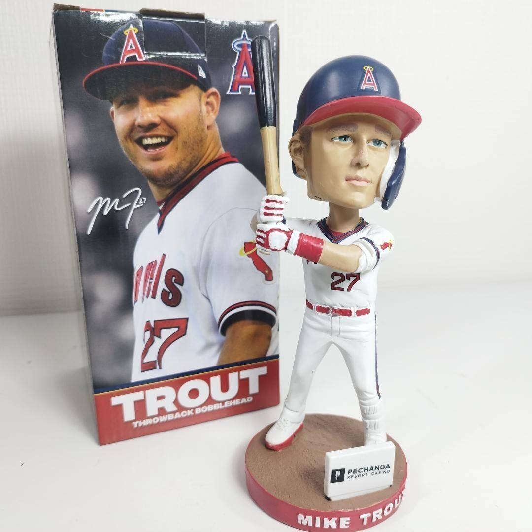 マイク トラウト エンゼルス ボブルヘッド 新品 バブルヘッド 非売品 hB22