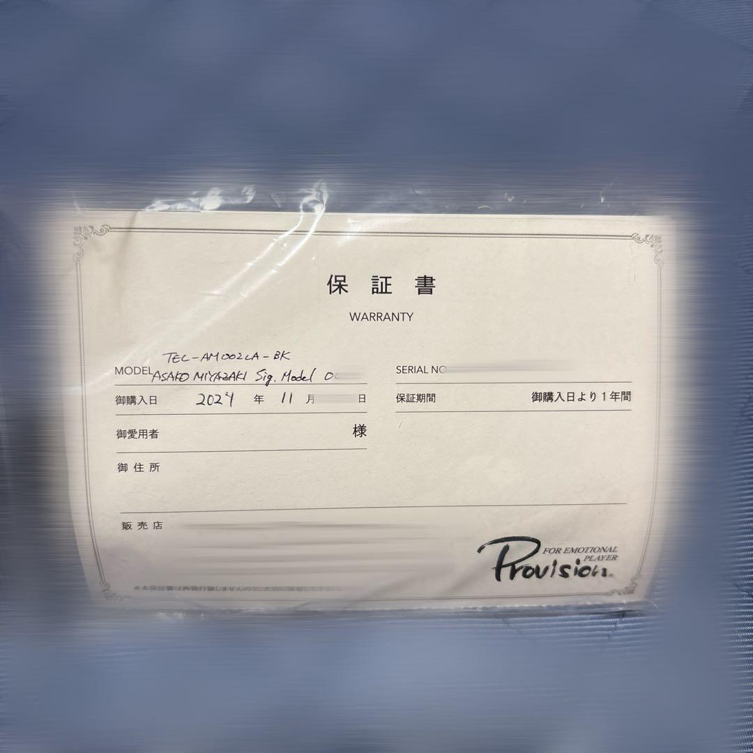 SHISHAMO宮崎朝子シグネチャーモデルギター TEC-AM002 LA/BK