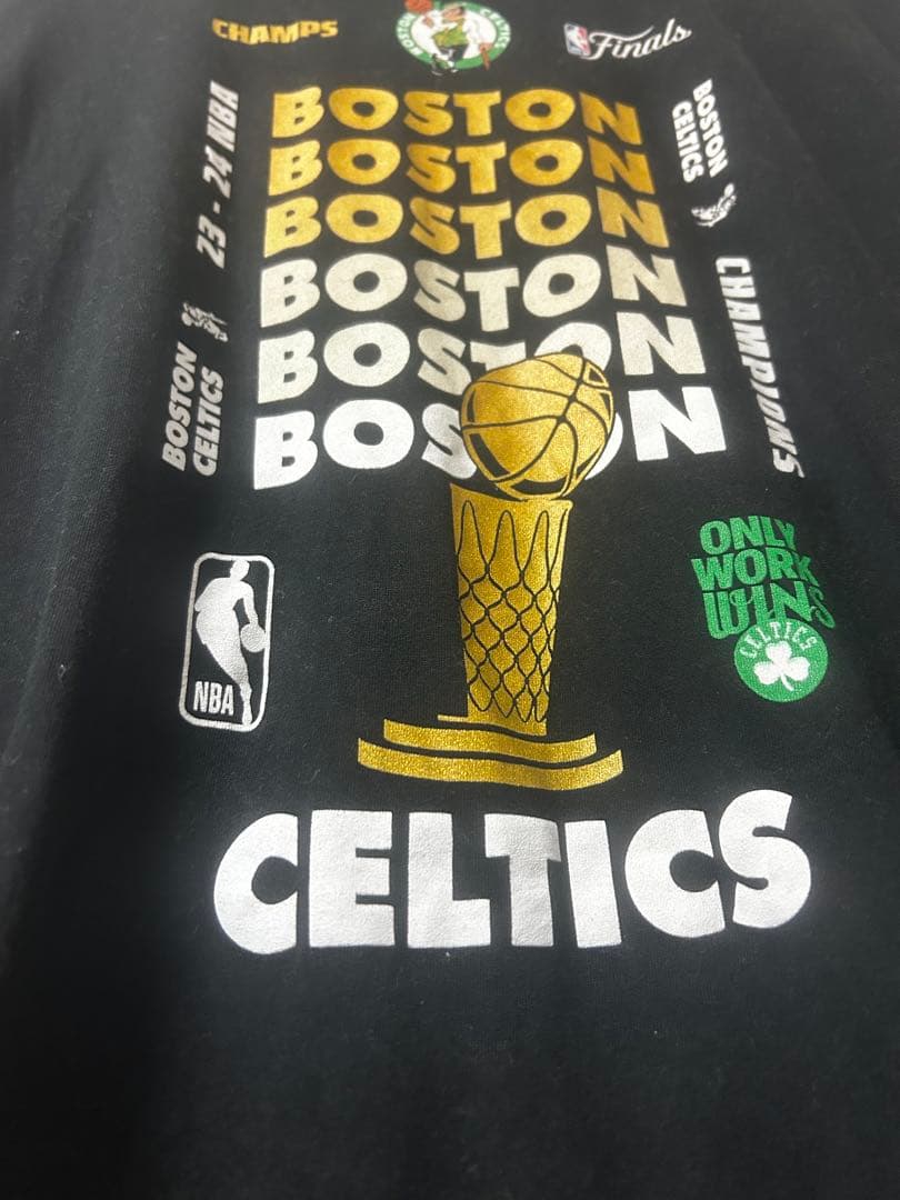NBA セルティックス Tシャツ NBAファイナル2024 優勝記念