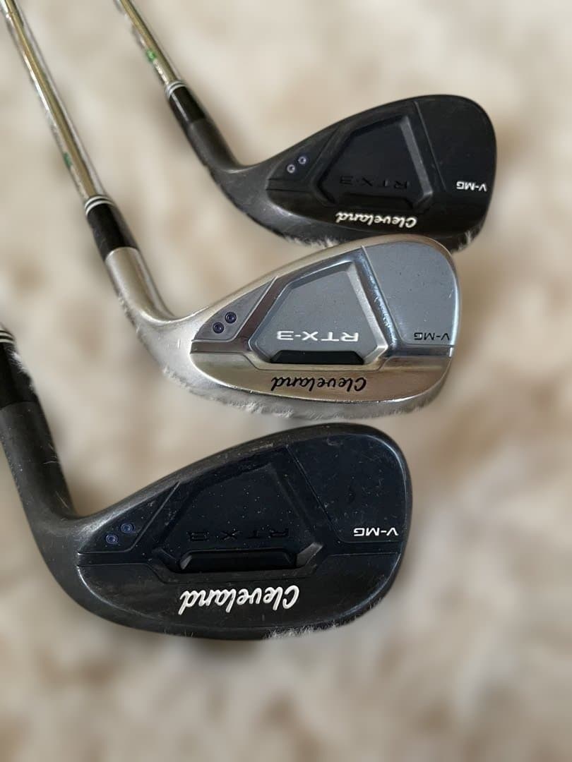 本日21時、終了。クリーブランドRTX3ウエッジ 3本セット