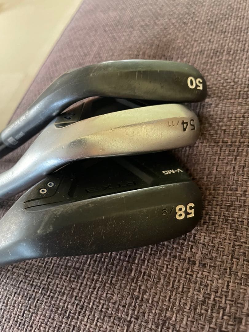 本日21時、終了。クリーブランドRTX3ウエッジ 3本セット