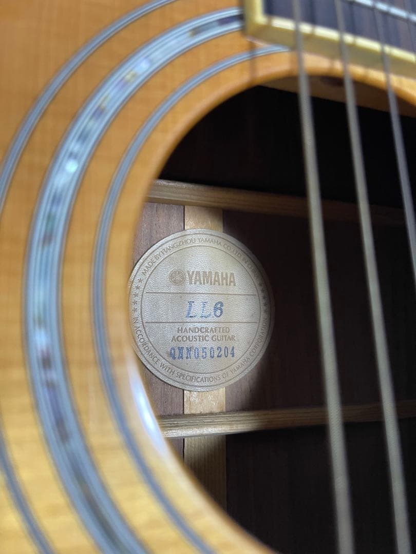 Yamaha LL6 アコースティックギター ドレッドノート