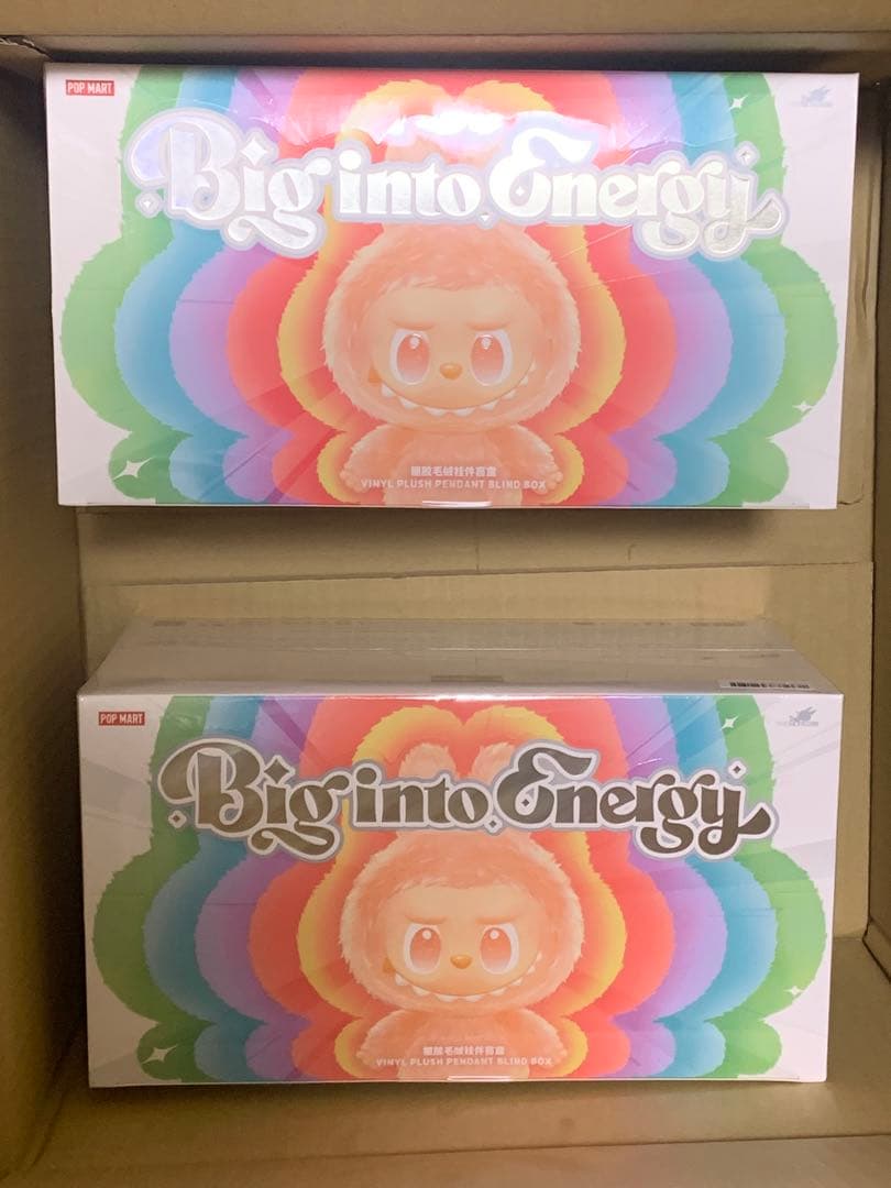 Big into Energyぬいぐるみシリーズ アソートボックス labubu