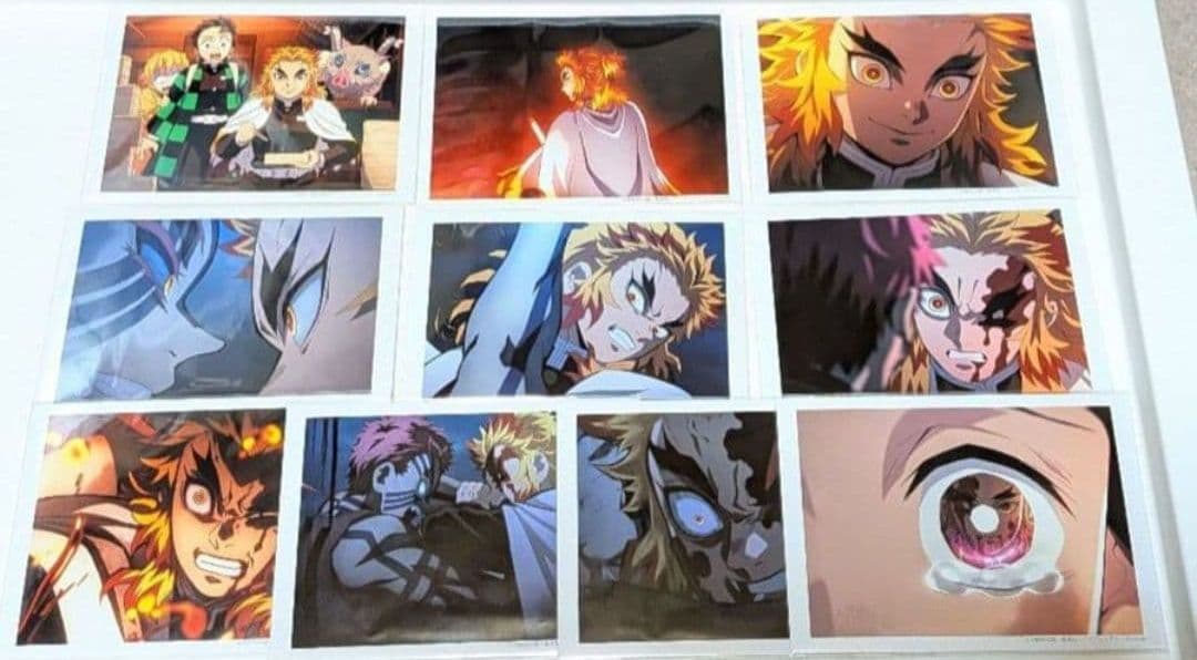 【新品】鬼滅の刃 無限列車編 ランダムブロマイド 煉獄杏寿郎 10点セット