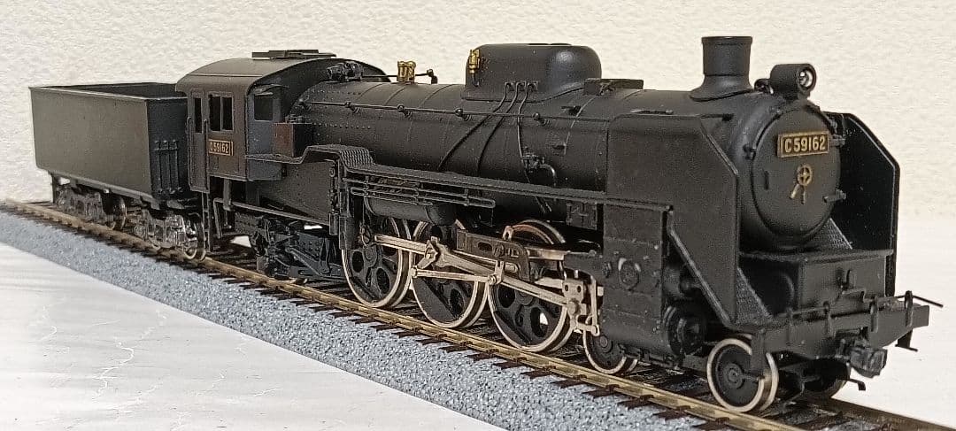HOゲージ、 カツミ Ｃ59 蒸気機関車、 メンテナンス済