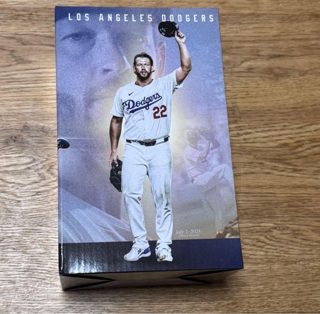 カーショー　ボブルヘッド　3000奪三振 来場者限定　スタジアム配布　新品