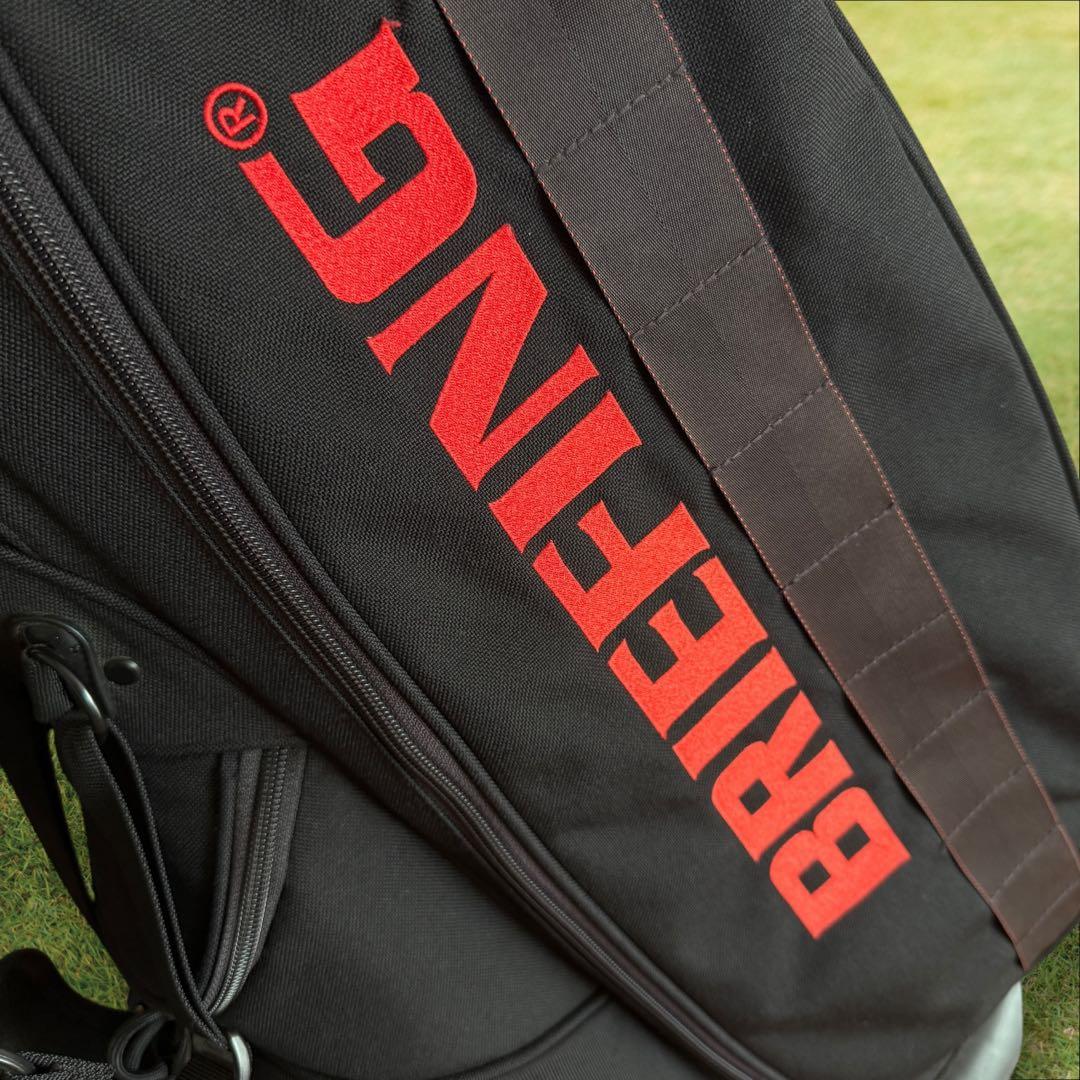 ブリーフィング　キャディバッグ　CR-4 黒　ショルダー　スタンド式　軽量