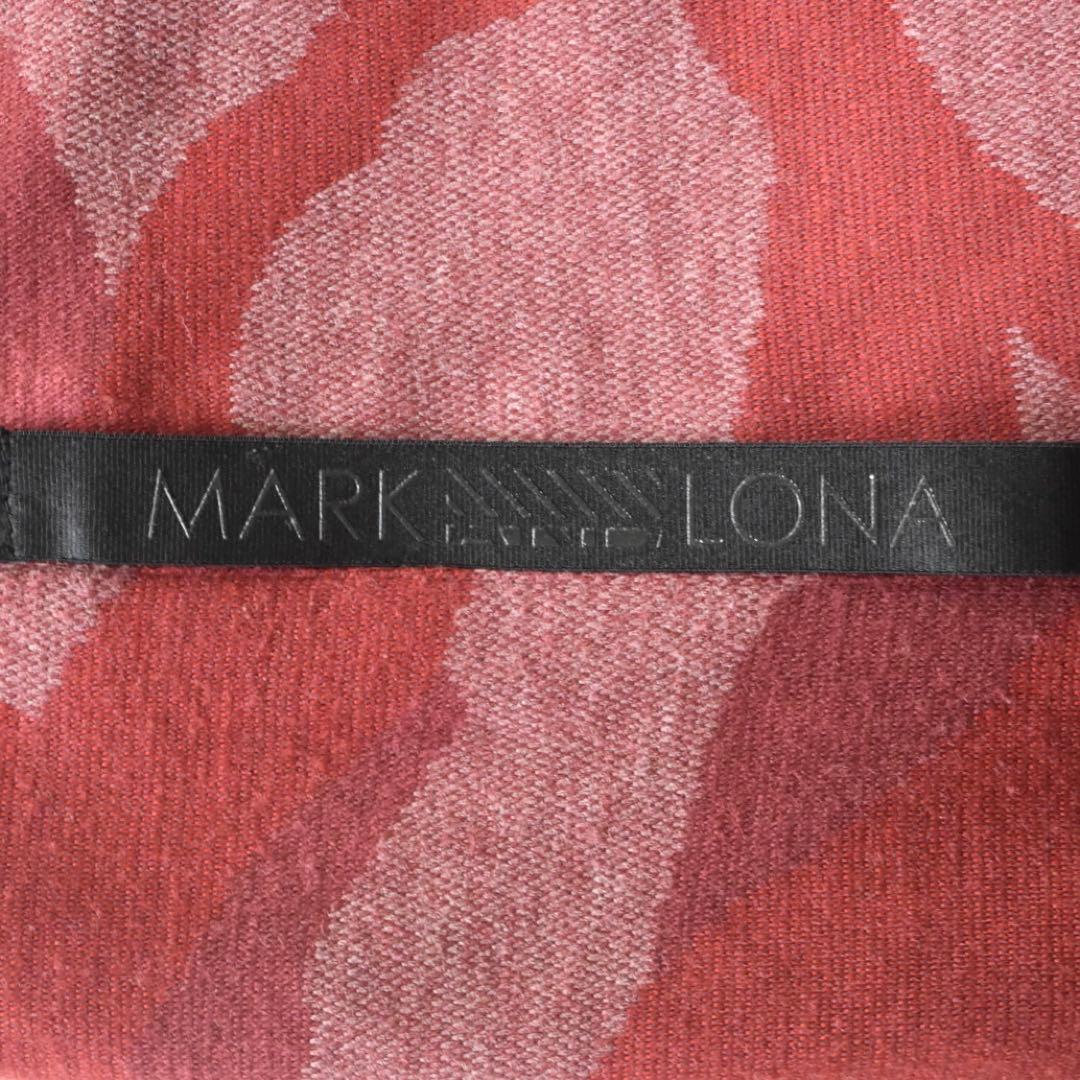 MARK & LONA スウェットスカート 36 カモフラ スカル柄 ロゴリブ