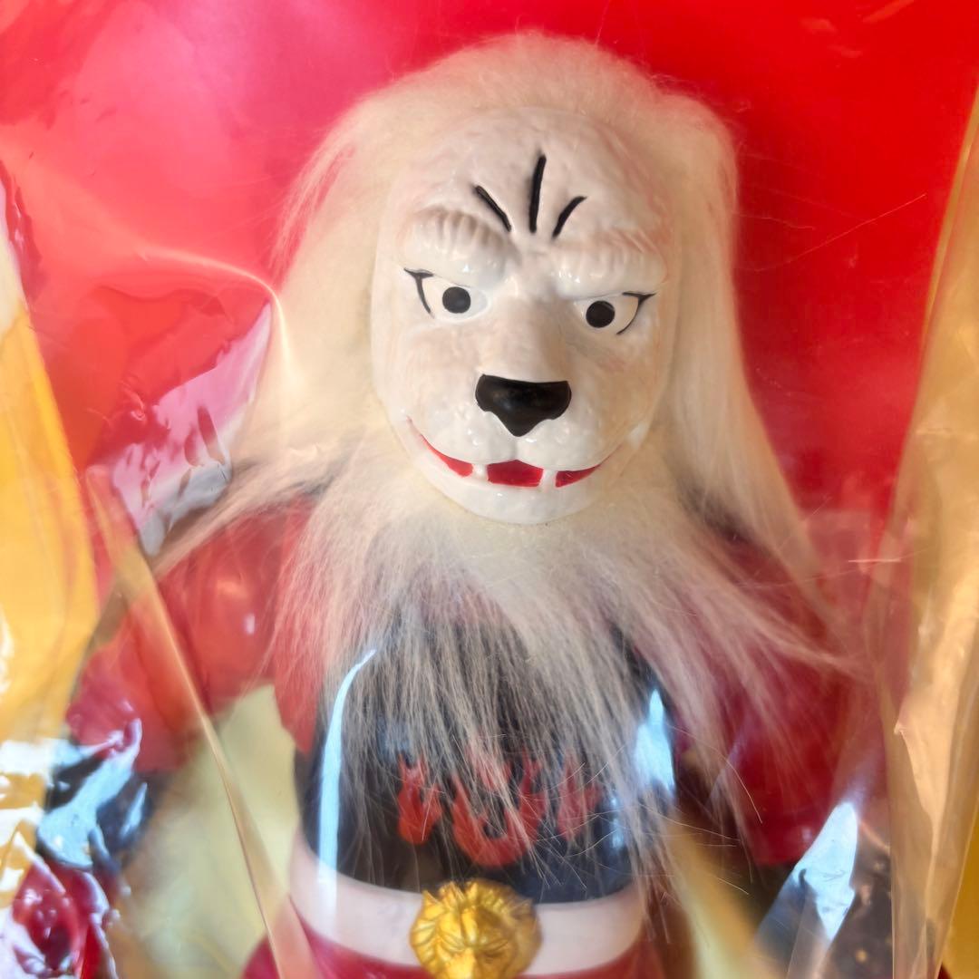 メディコム・トイ　ピープロレトロソフビ　快傑ライオン丸植毛版　マルサン/ブルマァ