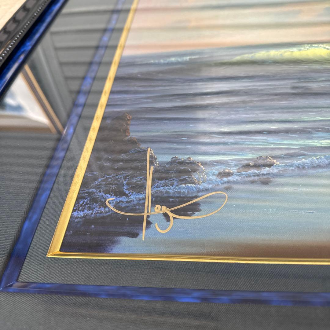 ジョン・アル・ホーグ 朝の訪れ　サイン入り　　希少