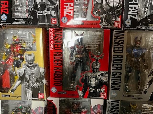 S.H.フィギュアーツ 仮面ライダー サイクロン号等 20個セット 大量まとめ