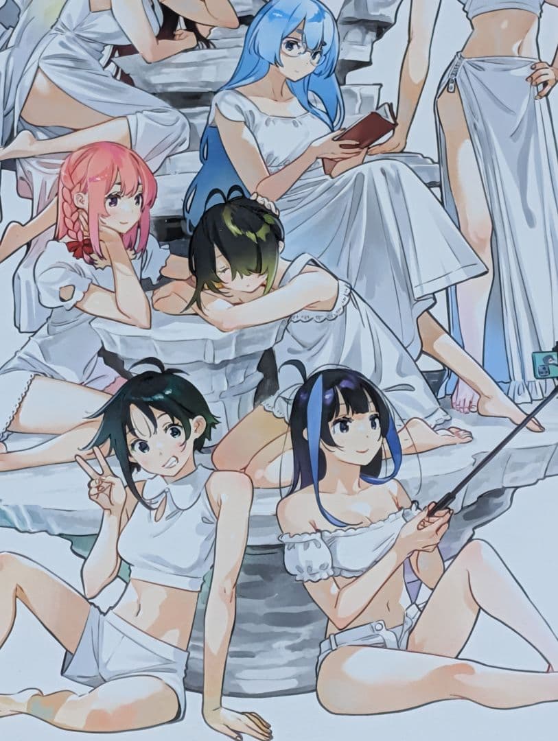 「彼女、お借りします」✕「紫雲寺家の子供たち」複製原画