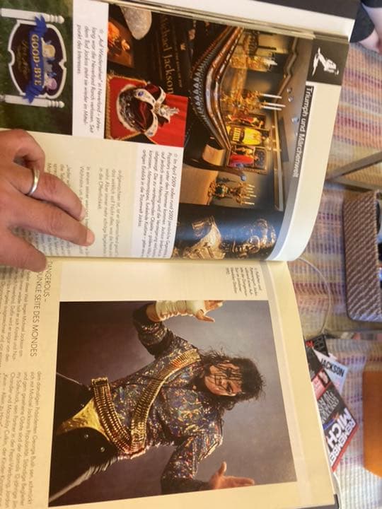 マイケルジャクソン　ドイツ本　remenber the time