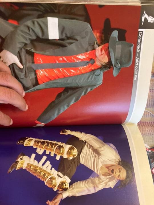 マイケルジャクソン　ドイツ本　remenber the time