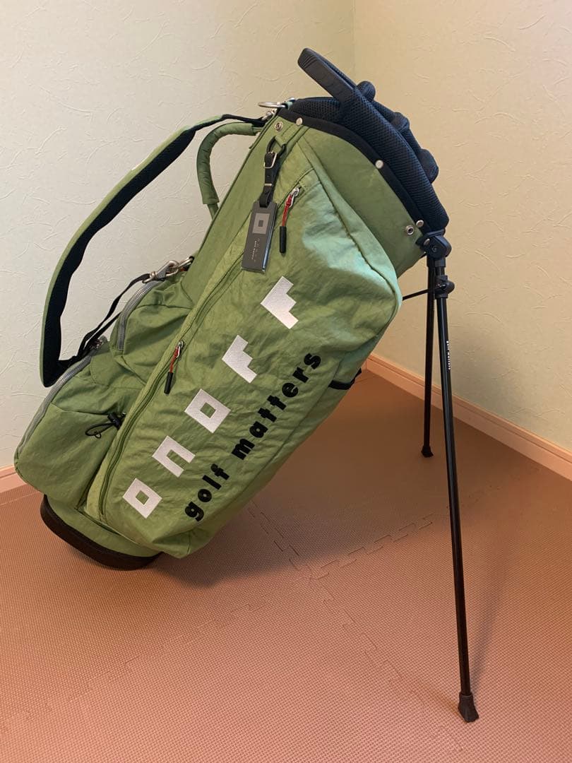 onoff 軽量スタンド キャディバッグ グラスグリーン