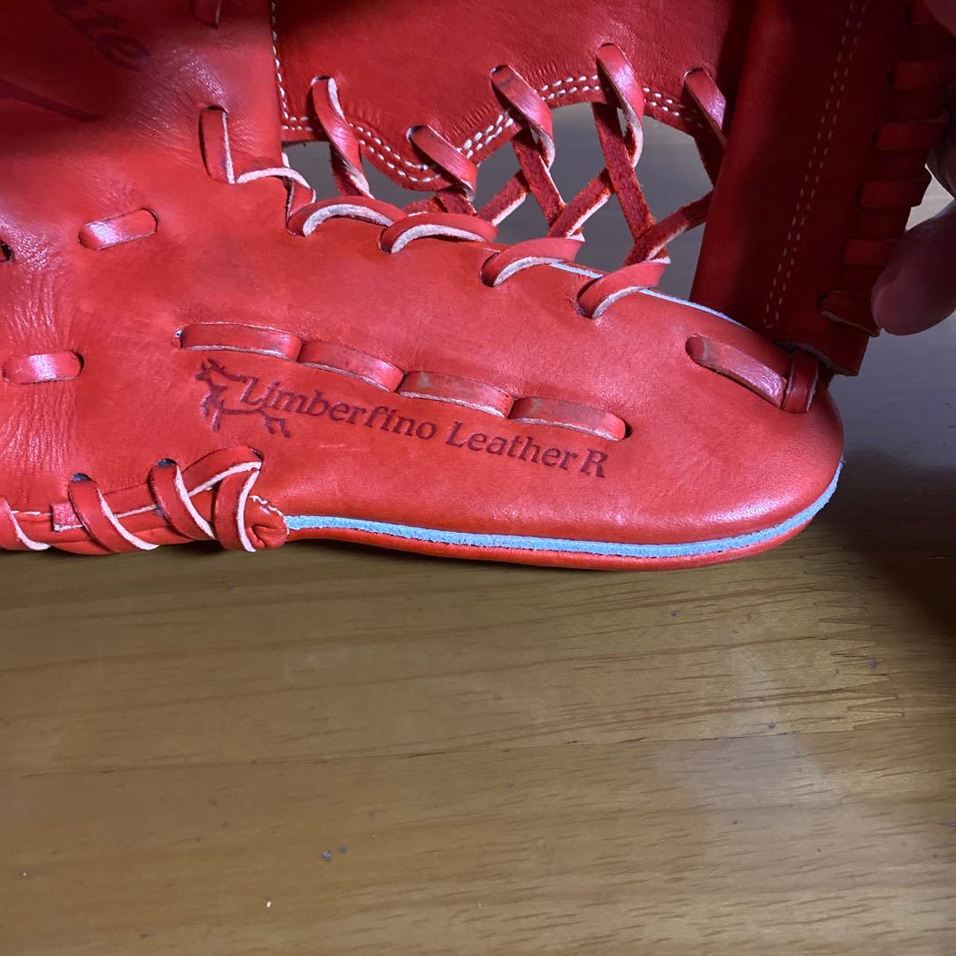 Mizuno Global Elite 軟式グローブ オレンジ