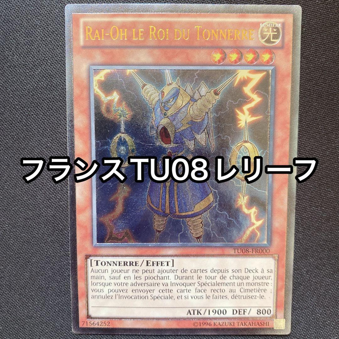 ライオウ　フランス　TU08 レリーフ　英語　EU