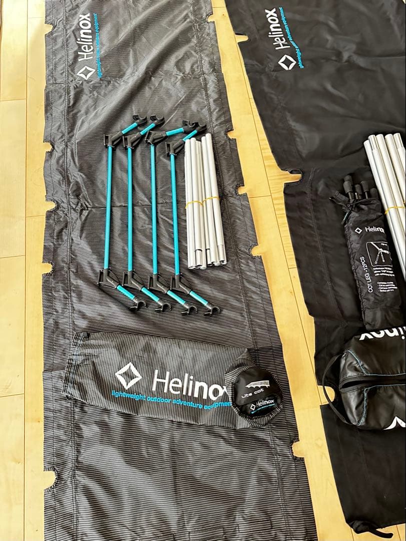 ヘリノックス　コットワンコンバーチブル　ハイレッグ/ライトコット セット