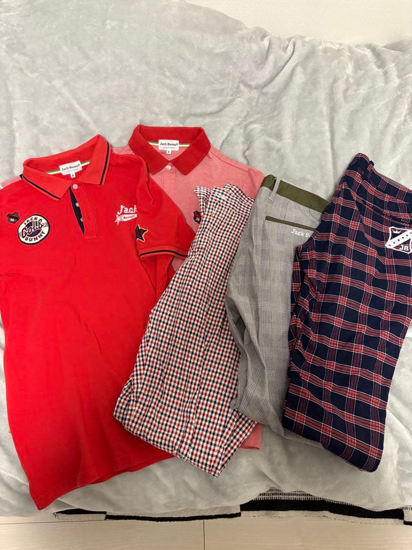 ジャックバニー セット販売　Lサイズ　 ポロシャツ　パンツ