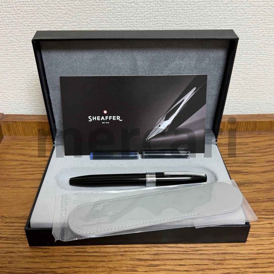 【限定値下げ】SHEAFFER レガシー ブラック 万年筆 (M)