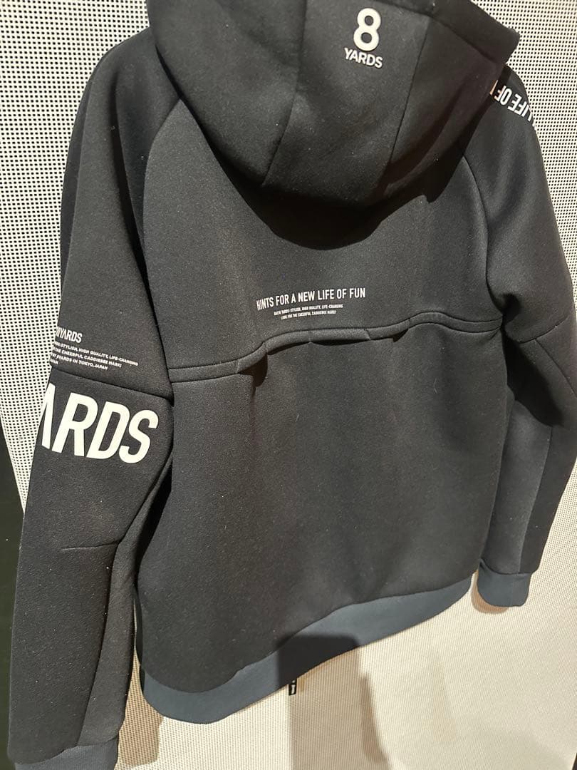 8Yards Tagline Hoodie 2G | Black サイズXL