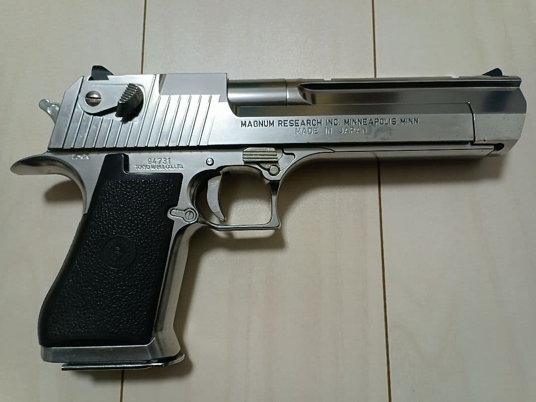 【中古品】東京マルイ 新型 ガスガン「デザートイーグル.50AE」ステンレス