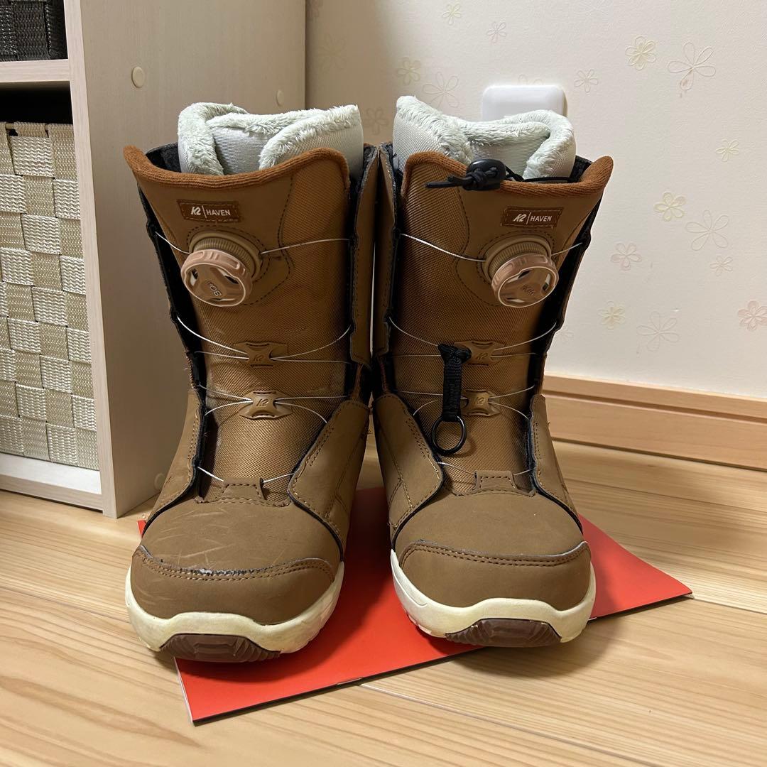 K2 ダブルBOA スノーボードブーツ ブラウン