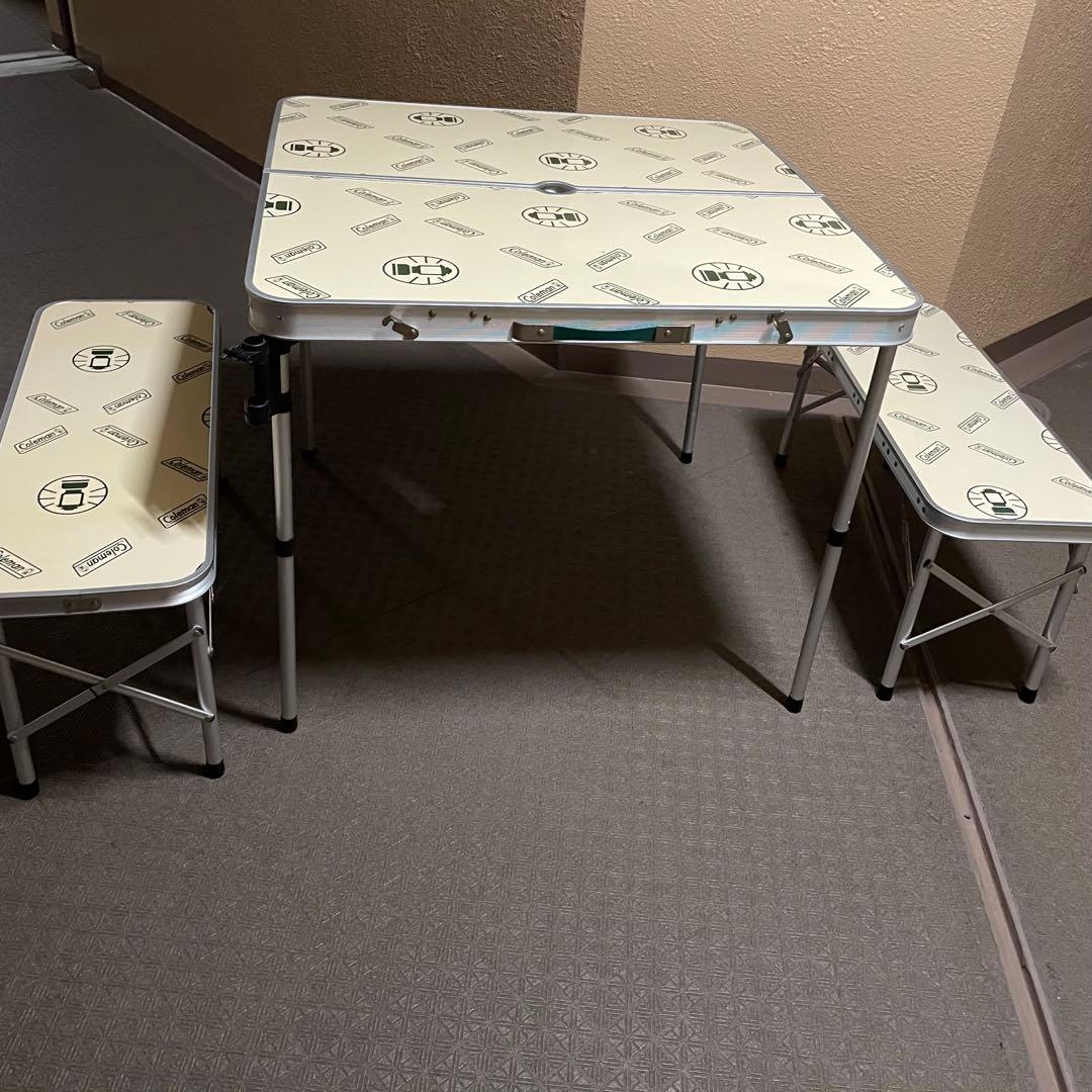 Coleman 2Way Picnic Table テーブルチェアセット
