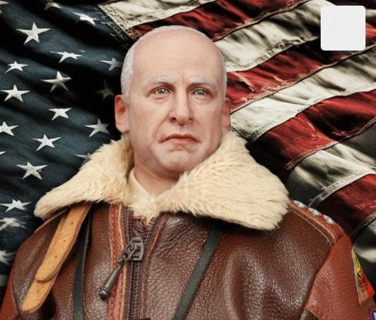 1/6ヘッド・スーパーリアルパットン将軍ブルテリア新品未使用