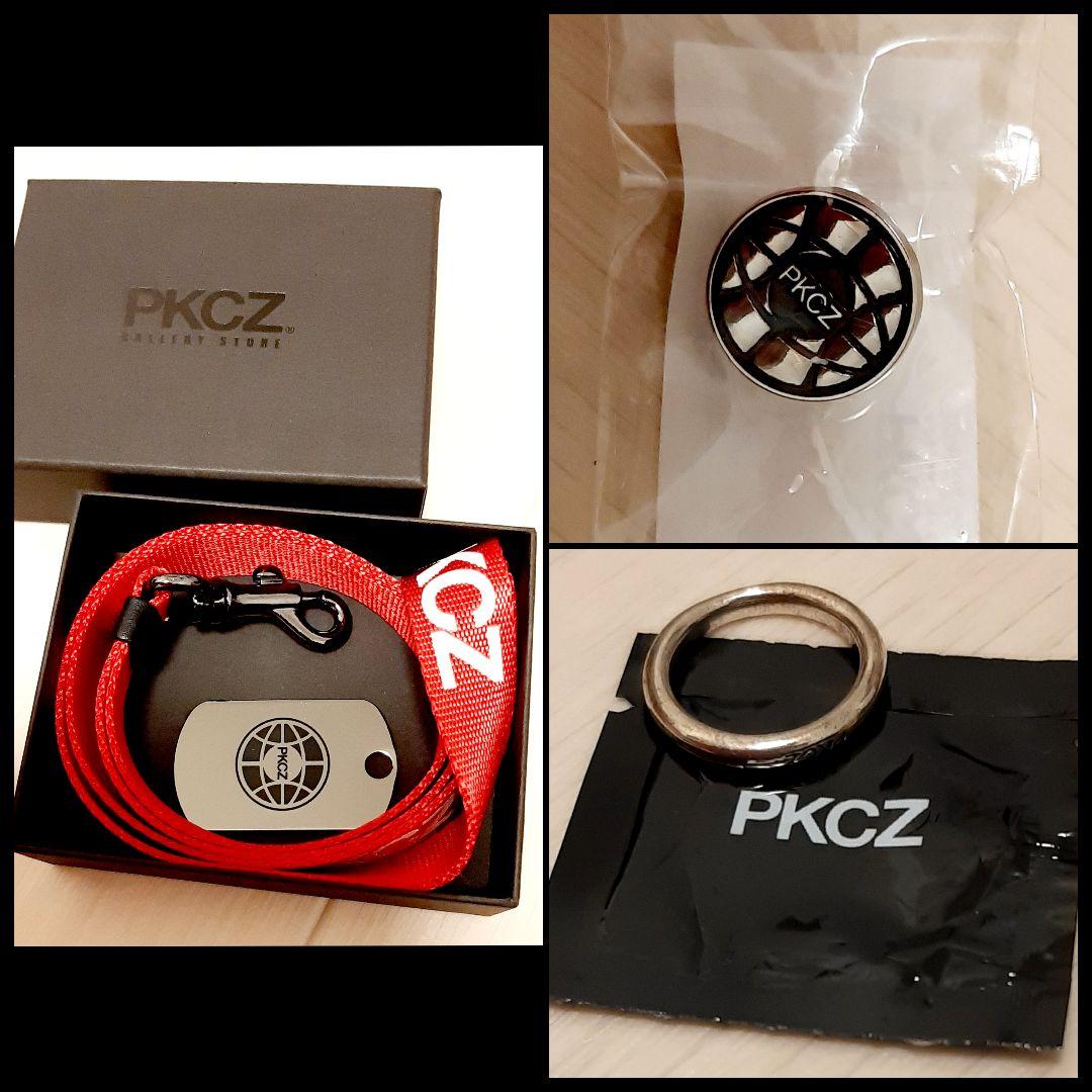 PKCZ●ネックストラップ●ピンバッジ●指輪●リング