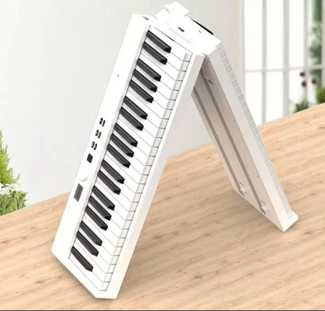 電子ピアノ 88鍵盤 折り畳み式