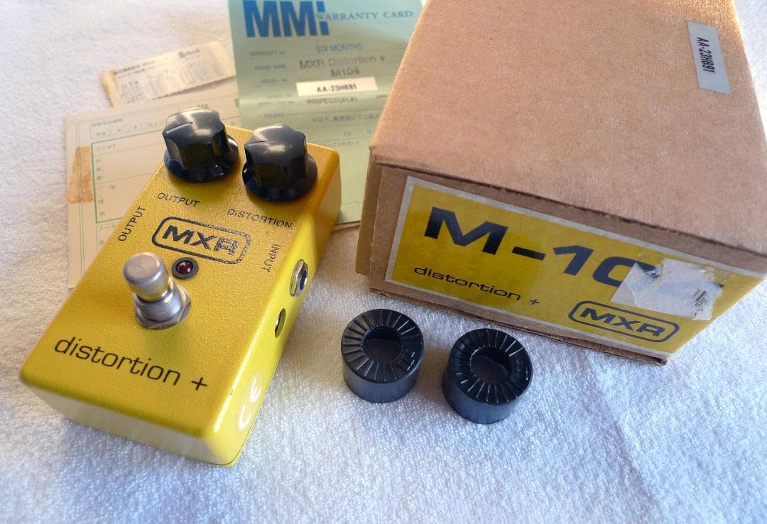 MXR distortion + M104　1998年　箱あり