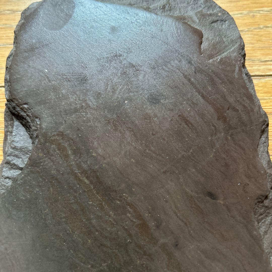 旧蔵コレクション【中国貴重端渓古硯】大き目サイズ四辺細工彫刻梅鶯図　新品未使用