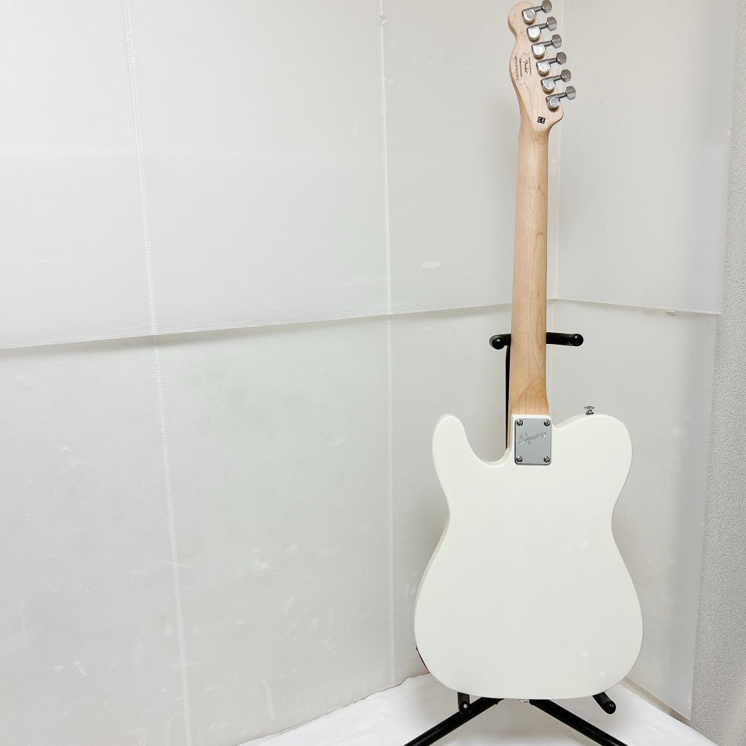 美品 Squier スクワイヤー Telecaster テレキャスター ホワイト
