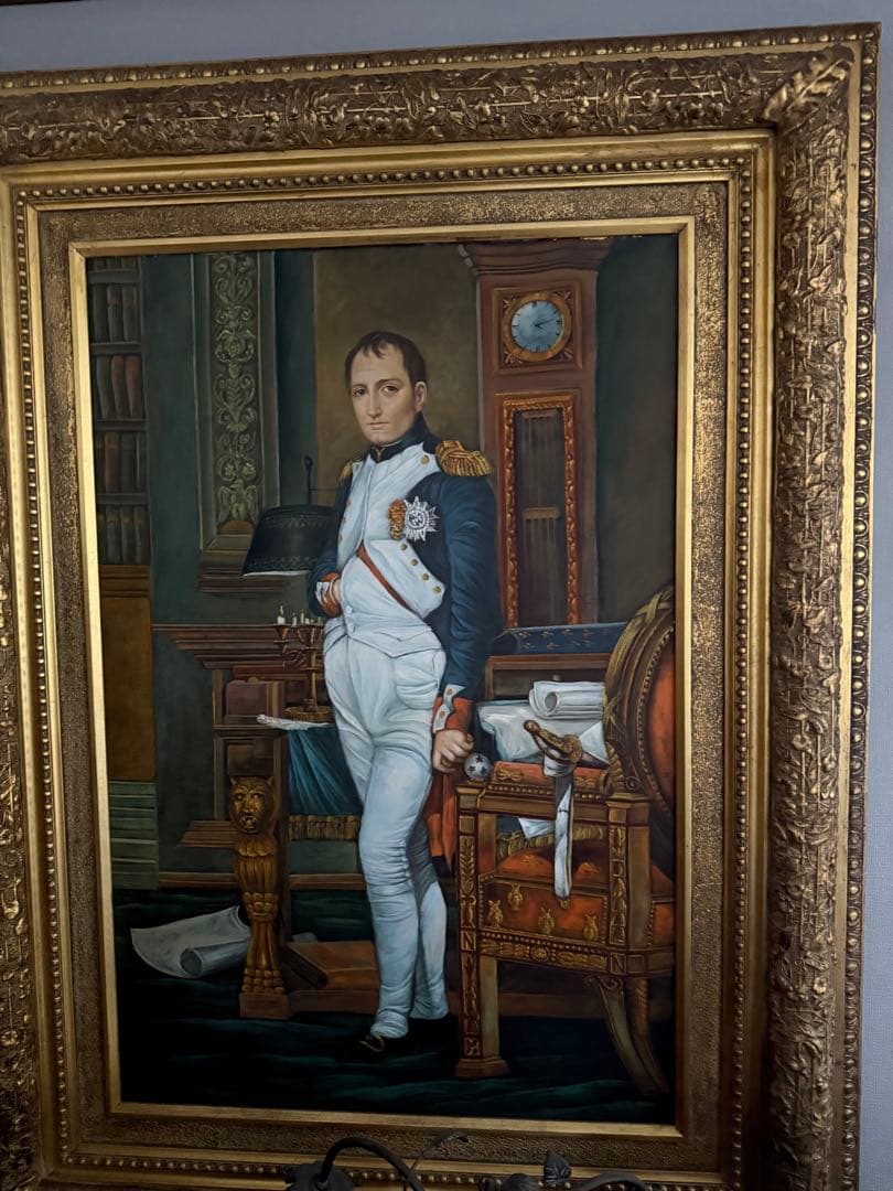 ナポレオンの肖像画 大きなキャンバス