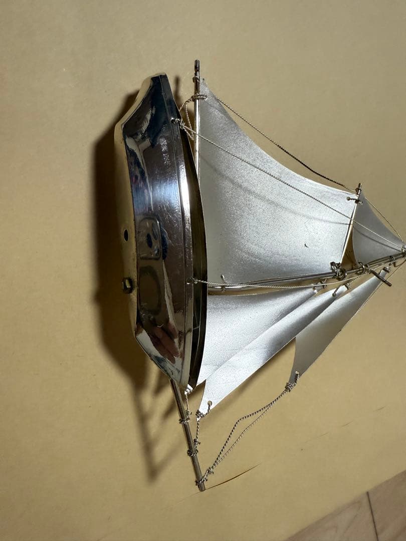 銀985帆船模型 47g