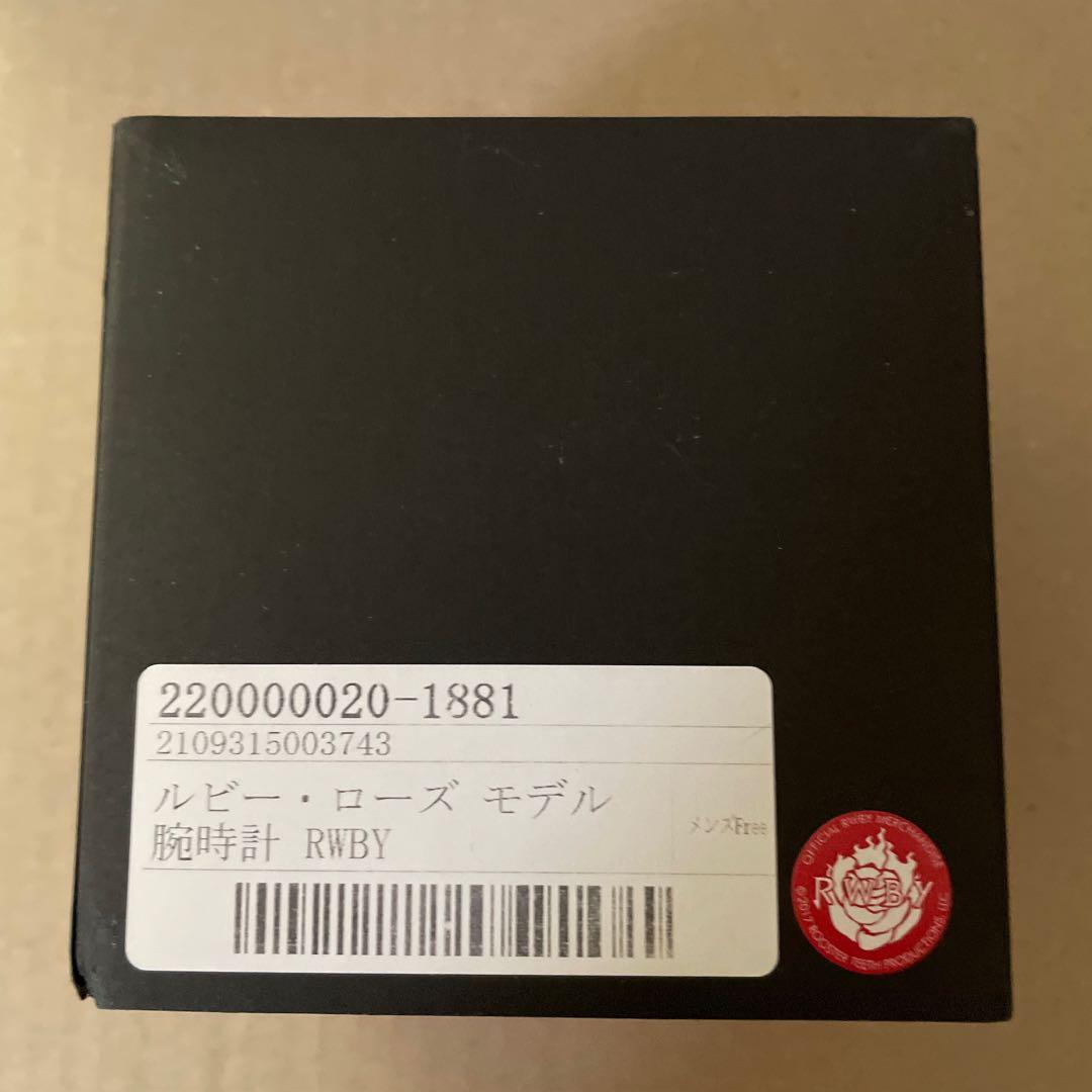 ぬ*い様 RWBY ルビー・ローズ モデル 腕時計