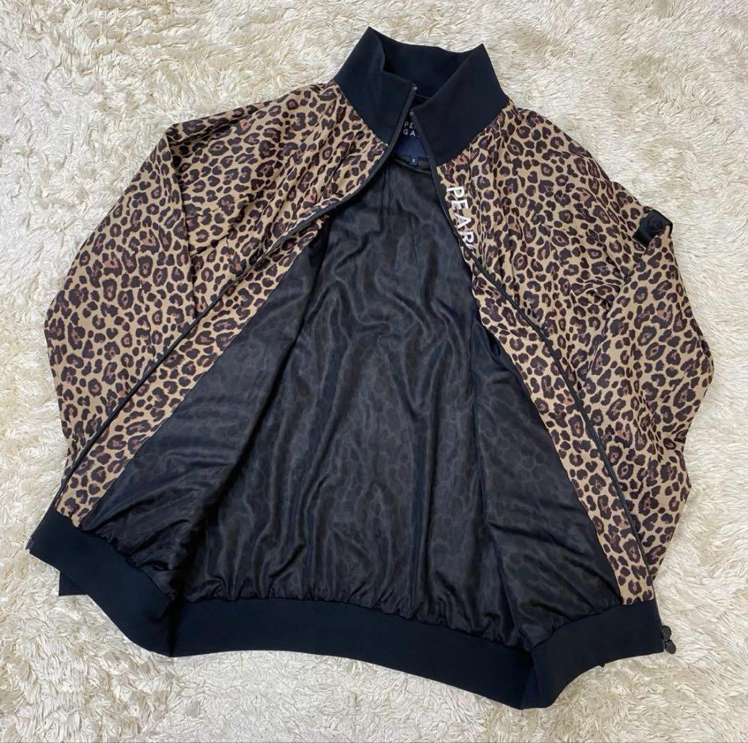 パーリーゲイツ　ゴルウェア　アウター　レオパード柄　5