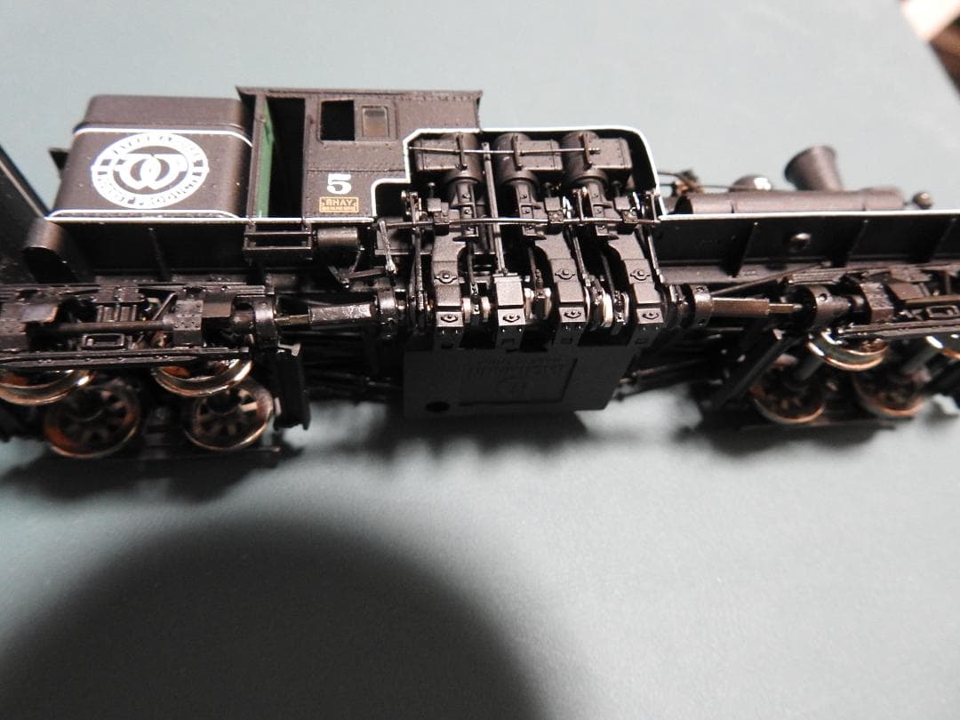 HOゲージ　80トン3トラック シェイ式蒸気機関車(バックマン)