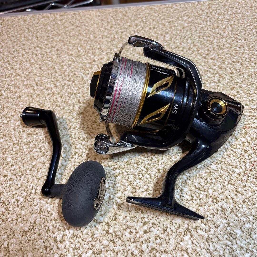 新品未使用　19ステラ14000XG ライン付き